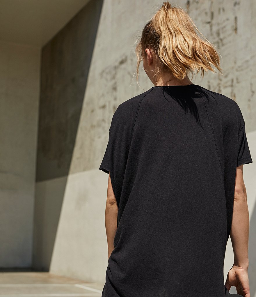 Free People FP Movement City Vibes Oversized Fit Cotton Blend Tee