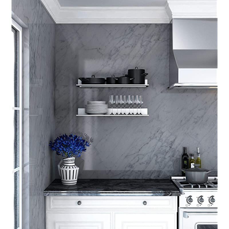 Stainless Steel Wall Mountable 2360 Inch Kitchen Shelf for Restaurants Businesses and Eateries 2