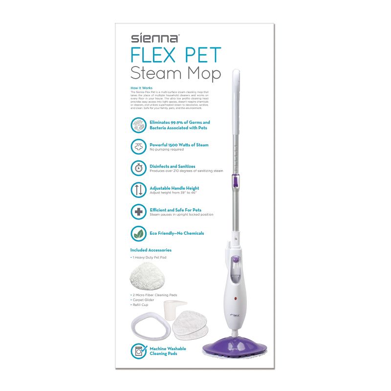 SALAV Pet Motion Vibrating Steam Mop - STM-403