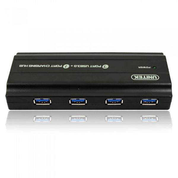 Unitek 7-Port USB 3.0 Hub & 1 Charging Port for iPad iPhone