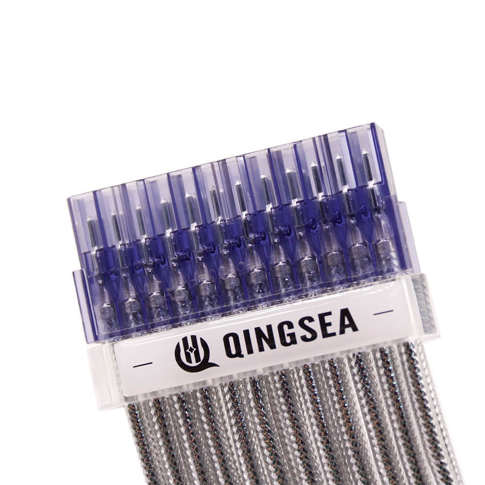 ALAMENGDA 6-in-1 24-pin Motherboard ATX Computer Power Extension Cables Silver-Plated Reflective Light Cables, Silver Suit 300mm/0.98foot