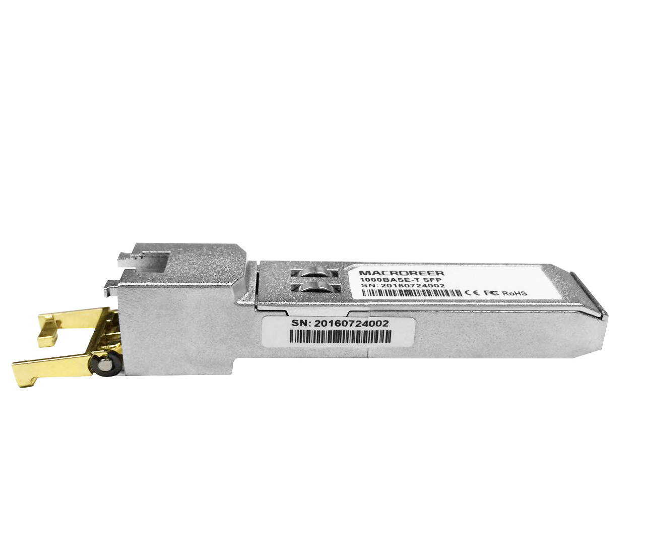 Macroreer Gigabit RJ45 Copper SFP Transceiver Module for Ubiquiti Mini-GBIC 1000Base-T Copper SFP Module 100m