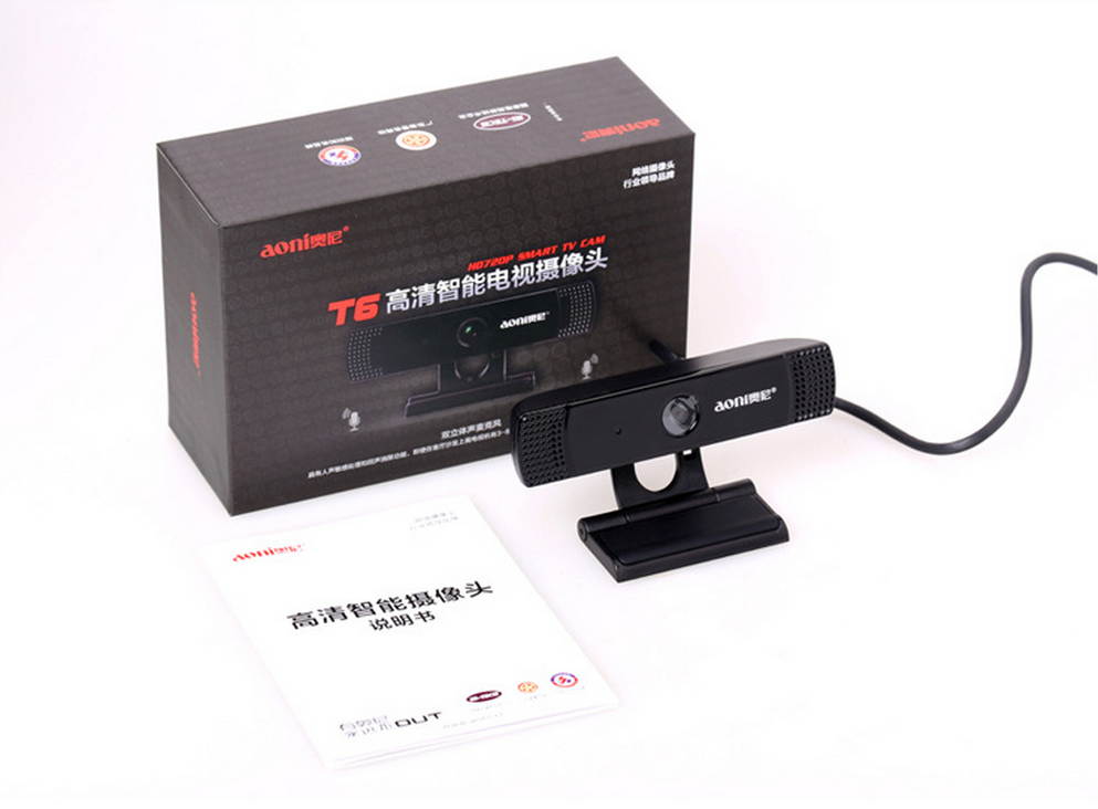 AONI T6 720P HD Home Smart TV Camera Free drive with a microphone Night Vision HD Home Smart TV special