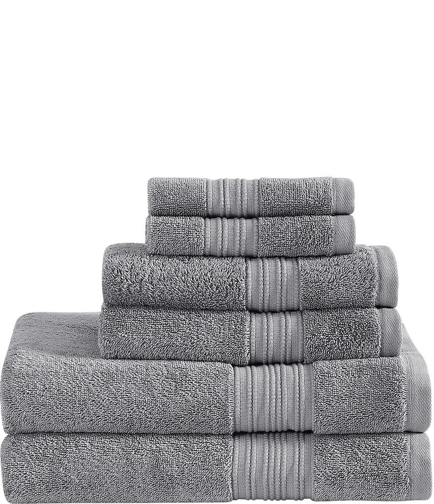 Eddie Bauer Denali Solid Antibacterial 6-Piece Towel Set