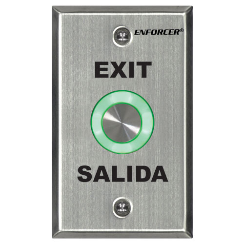 Seco-Larm Enforcer Piezoelectric Request-to-Exit Plate (SD-6276-SS1Q)
