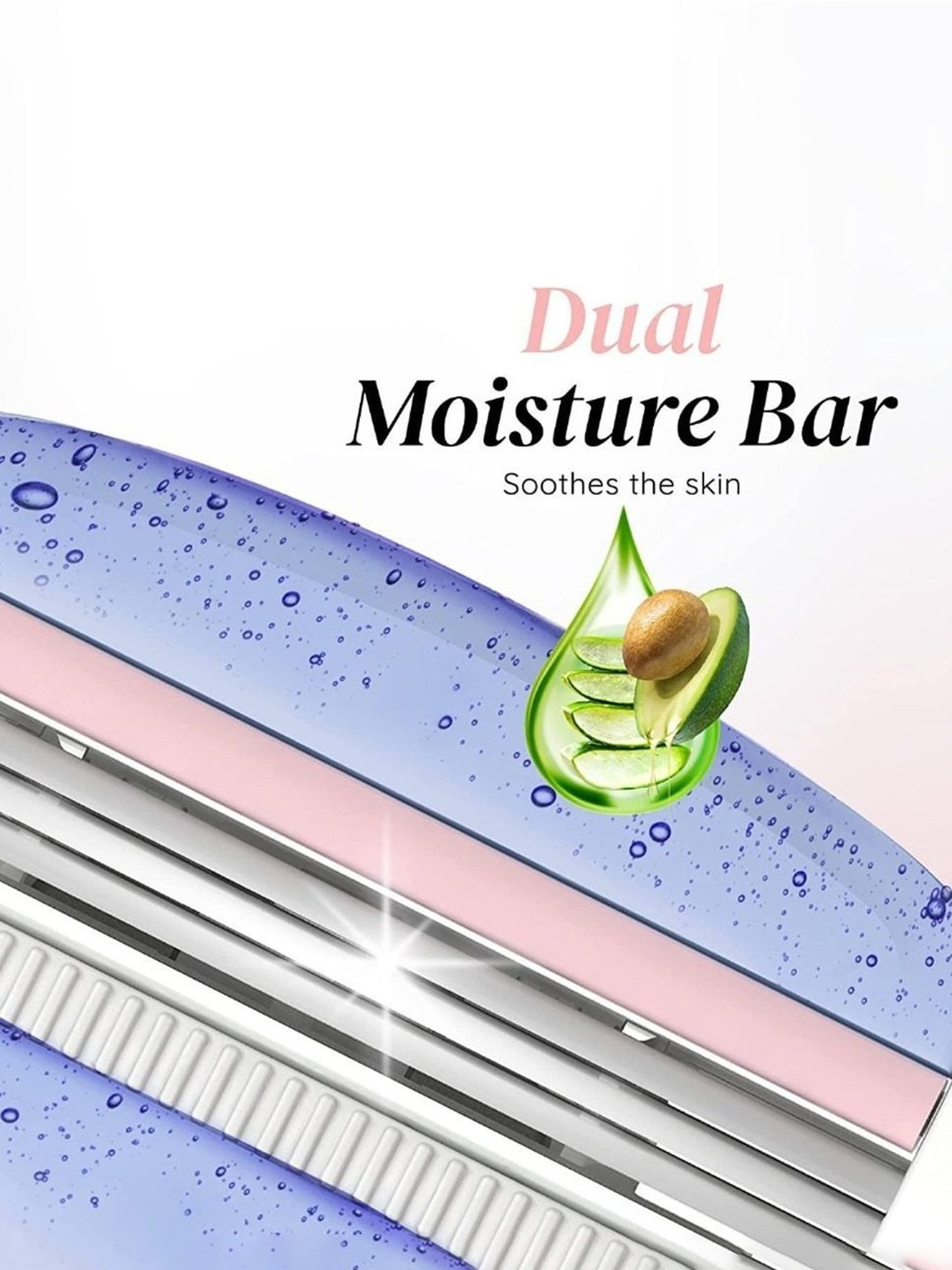 LetsShave Evior 3 Sensitive Value Kit for Women (Multicolor)