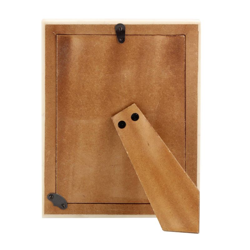 5" x 7" Round Bone Single Photo Frame - Stonebriar Collection