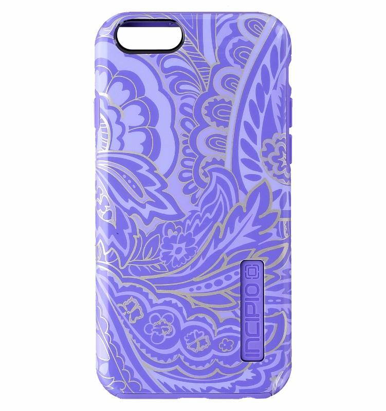 Incipio DualPro Shock Absorbing Prints Case for Apple iPhone 6/6s - Purple Paisley