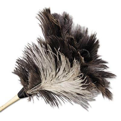 C-23" Ostrich Feathers N  Wood Handle