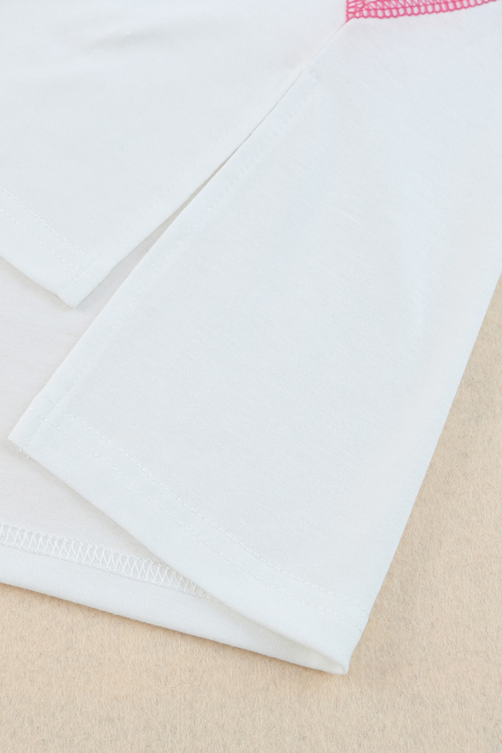 American Eagle Outfitters Peach Printed Crop Top