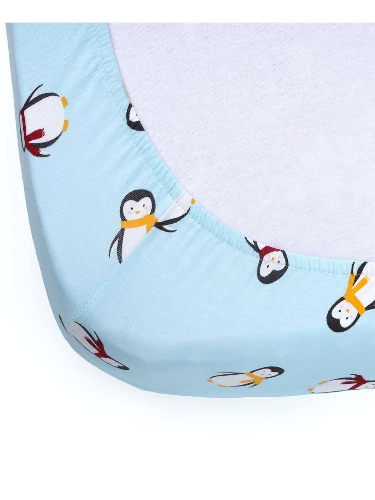 MiArcus Fundays Multicolor Cotton 30 TC Single Cot Sheet - Set of 2