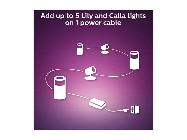 Philips Hue 802090 Calla Outdoor Bollard