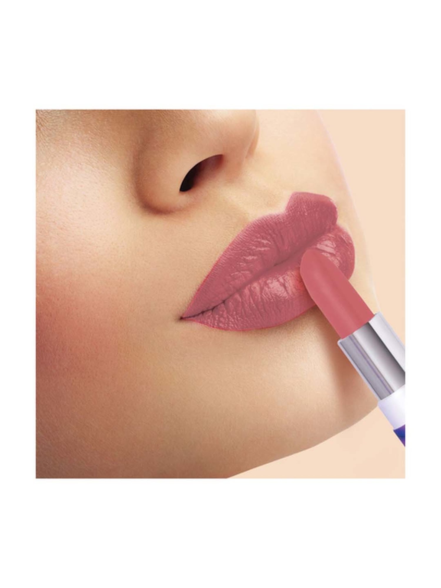 MyGlamm Pose Hd Lipstick Muted Coral - 4 gm
