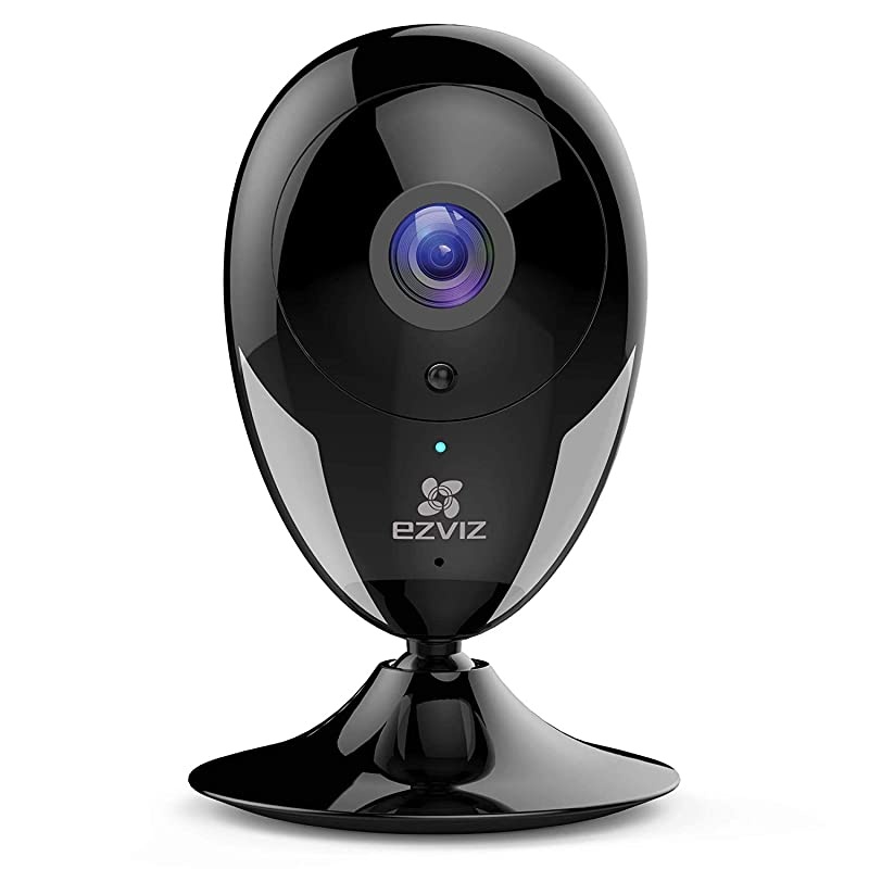 Indoor Security Camera 1080P, Motion Alert, Night Vision, Baby/Pet/Elder Monitoring 135&deg; Wide Angle, 2-Way Audio, Works with Alexa Google (CTQ2C-BK)