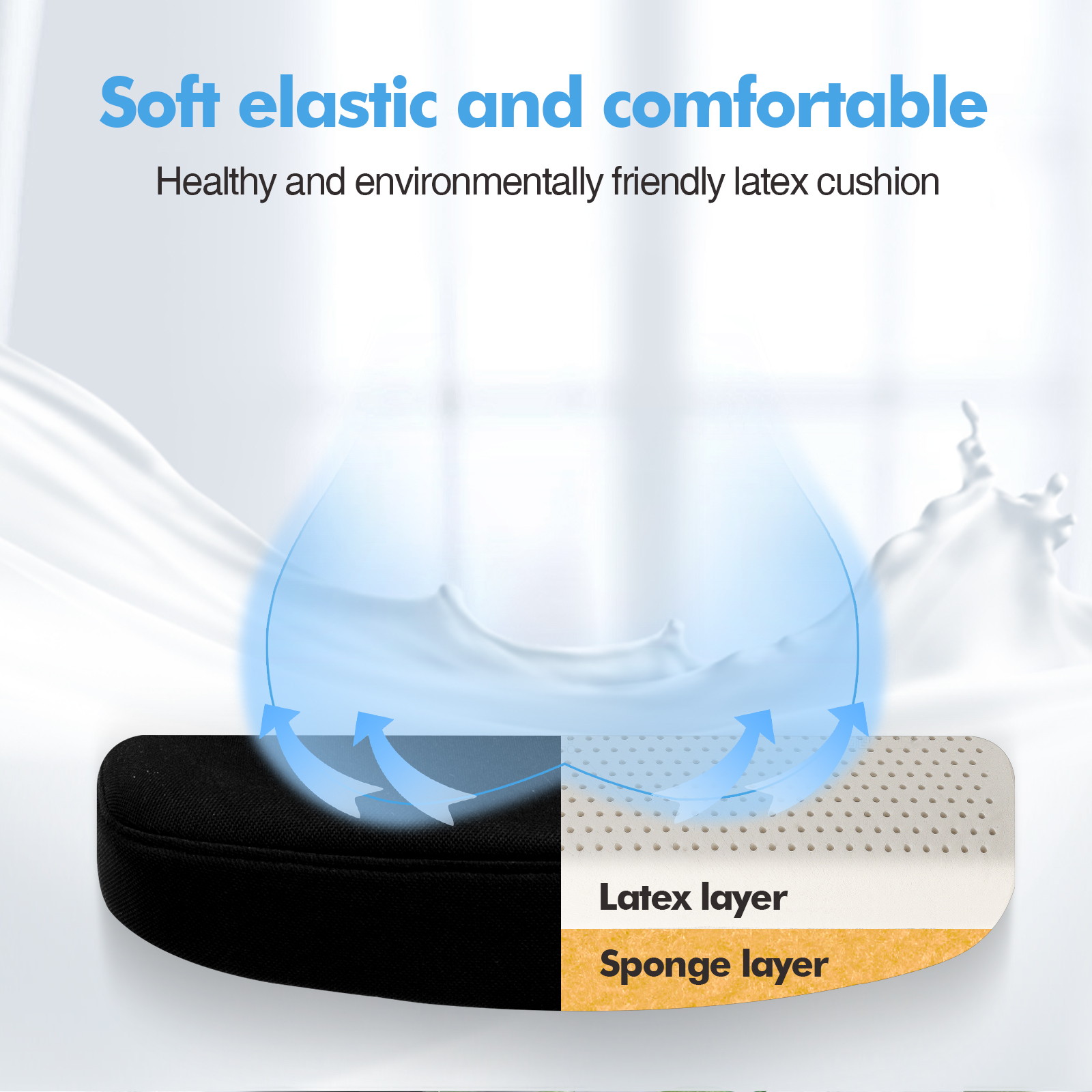 Weekan Ergonomic Mesh Office Chair, High Back Computer Gaming Chair with Lumbar Support, Adjustable Armrest and Headrest Executive Chair for Home Office, Height-Adjustable, 330 lbs Load Bearing