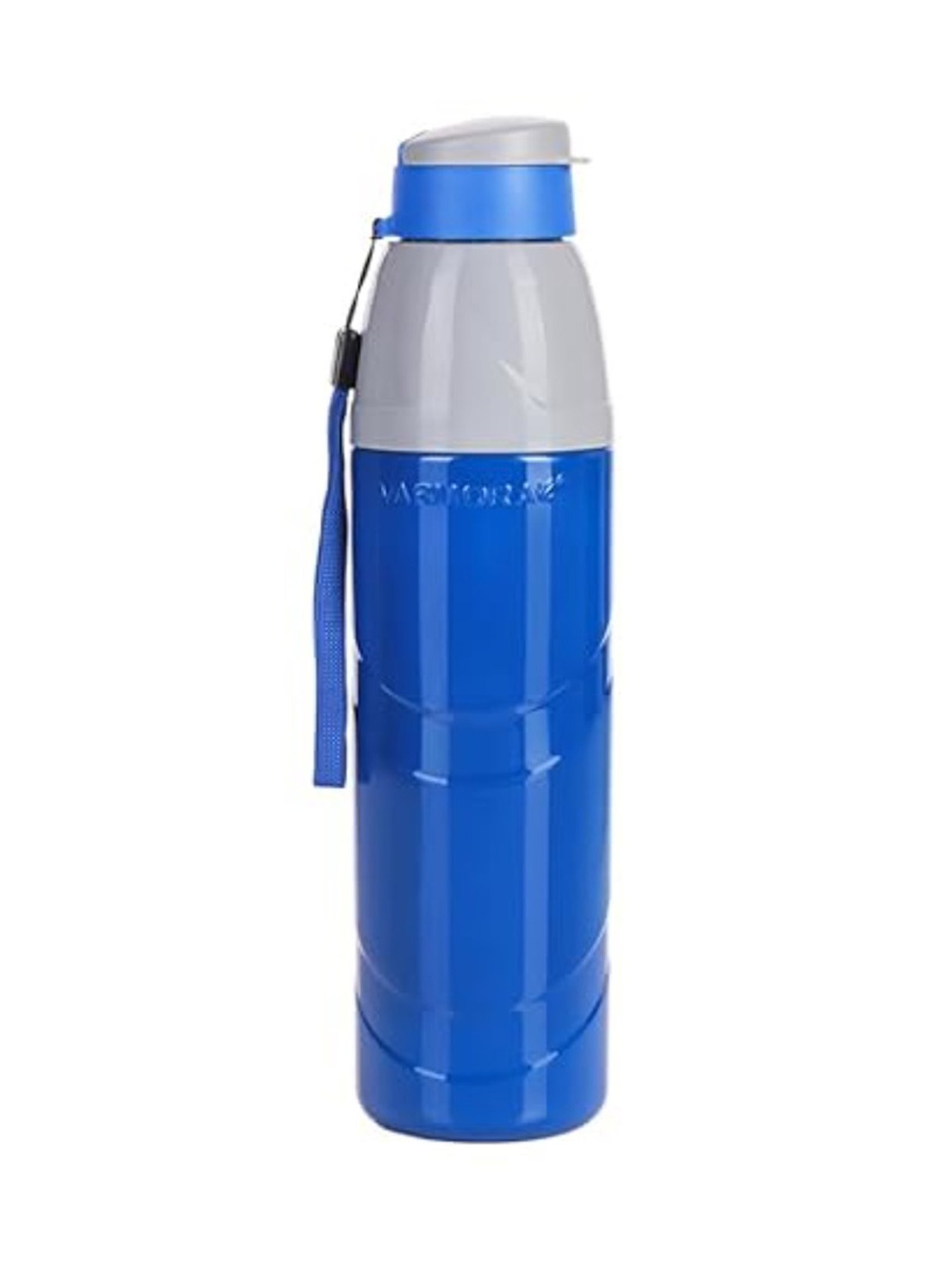 Varmora Aqua Aava Blue Plastic Insulated Leak Proof Water Bottle - 900 ml