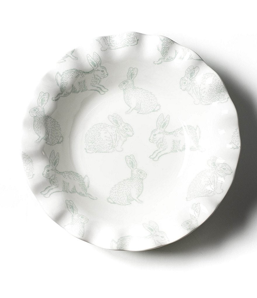 Coton Colors Speckled Rabbit 11#double; Ruffle Best Bowl