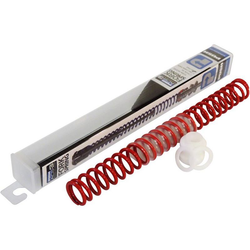 PUSH Industries ACS3 Spring Assembly - for 140-160mm Travel RockShox Pike, 30 lb/in Spring Weight, Red