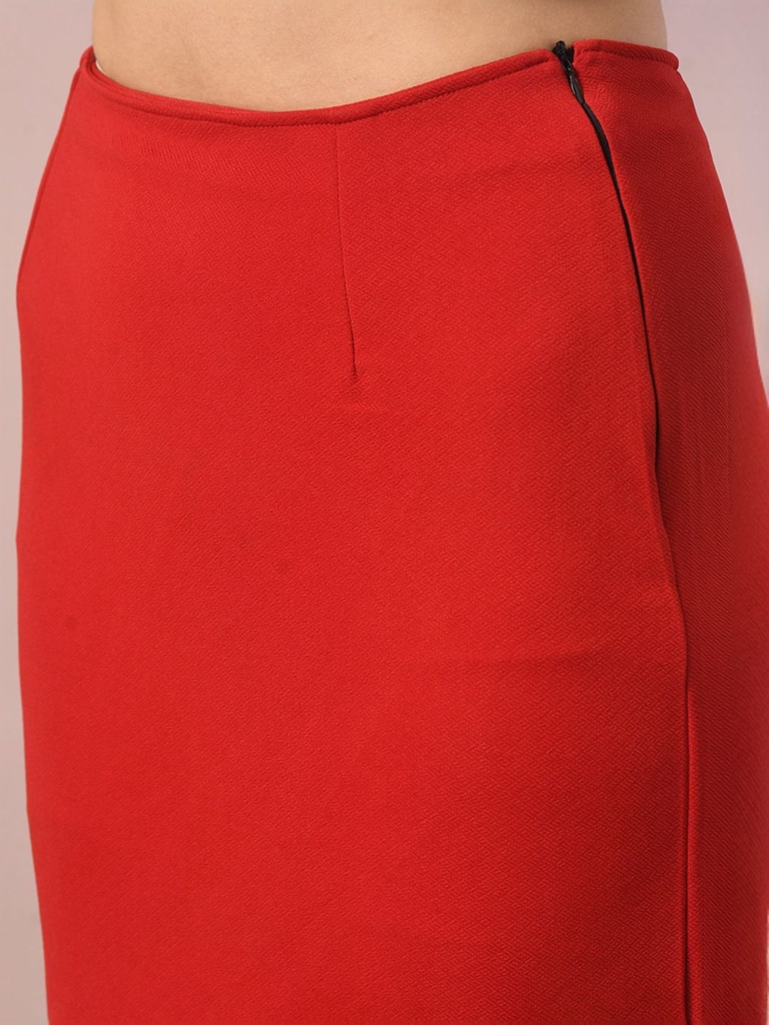 Myshka Red Bodycon Skirt