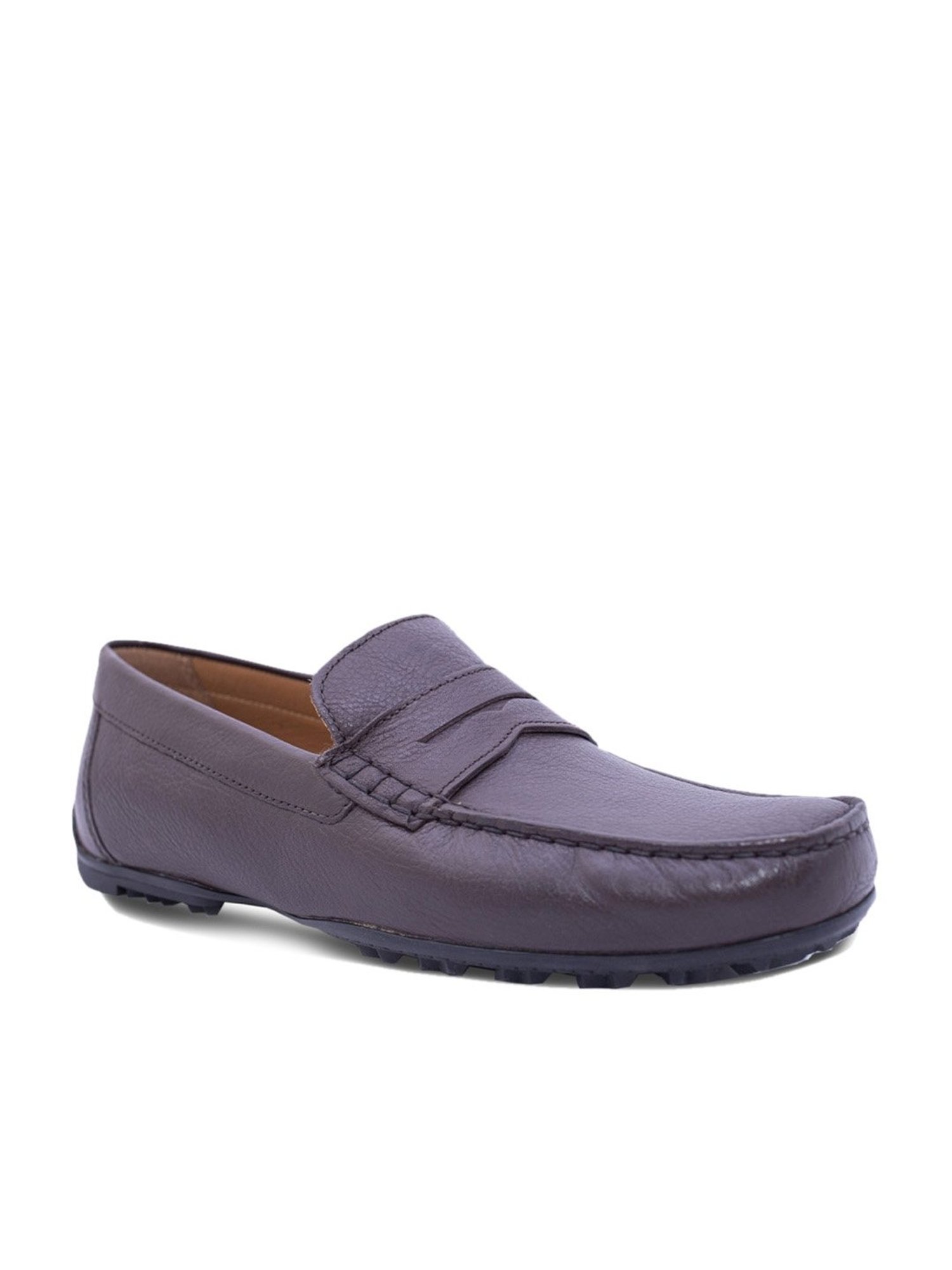 Geox Men's U Kosmopolis+Grip Brown Loafers