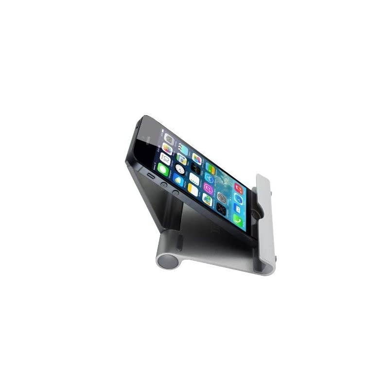 iPad Stand  MultiAngle Aluminum Holder for Tablets EReaders and Smartphones Mini Stand