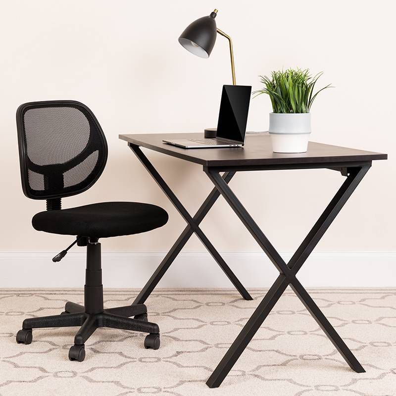 Low Back Task Chair Black - Riverstone Furniture Collection