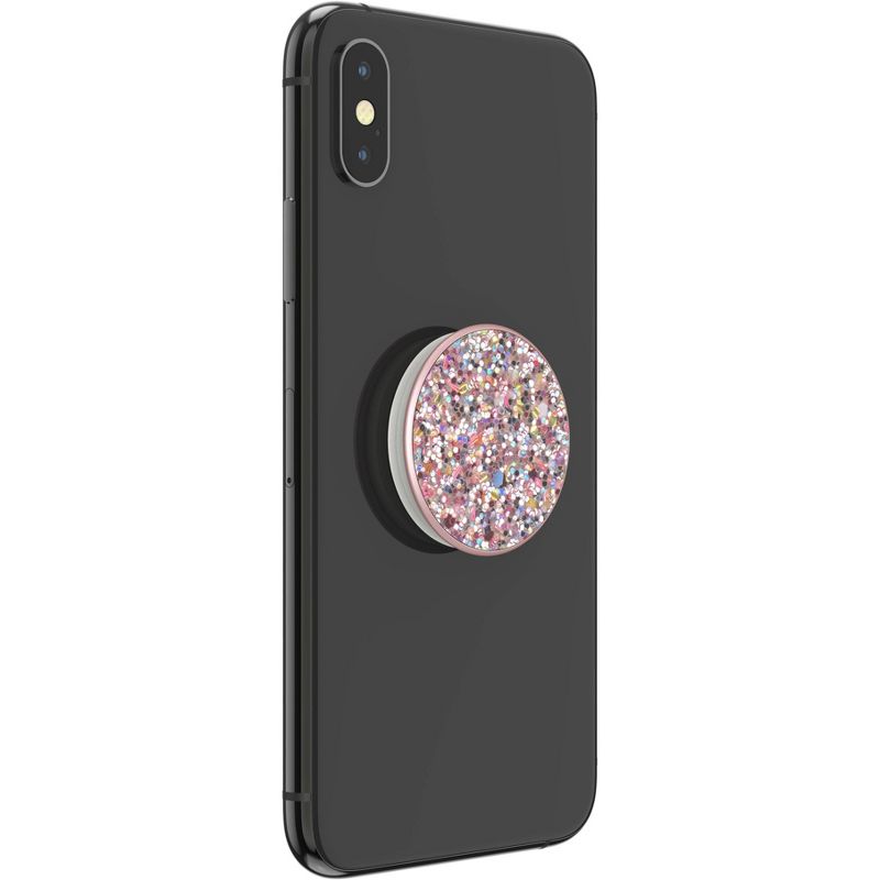 PopSockets PopGrip Cell Phone Grip & Stand - Sparkle Rosebud Pink
