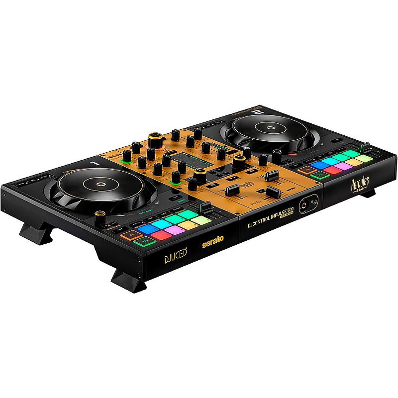 Hercules DJ DJControl Inpulse 500 2-channel DJ Controller in Limited-Edition Gold