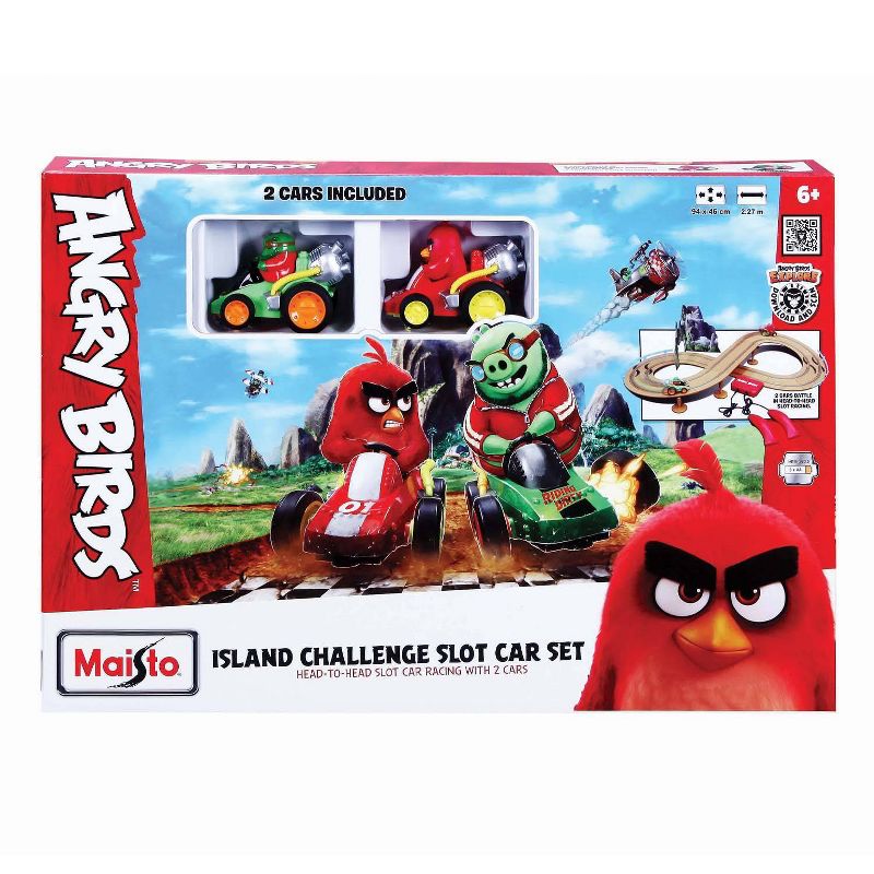 Angry Birds Island Challenge Slot Car Set