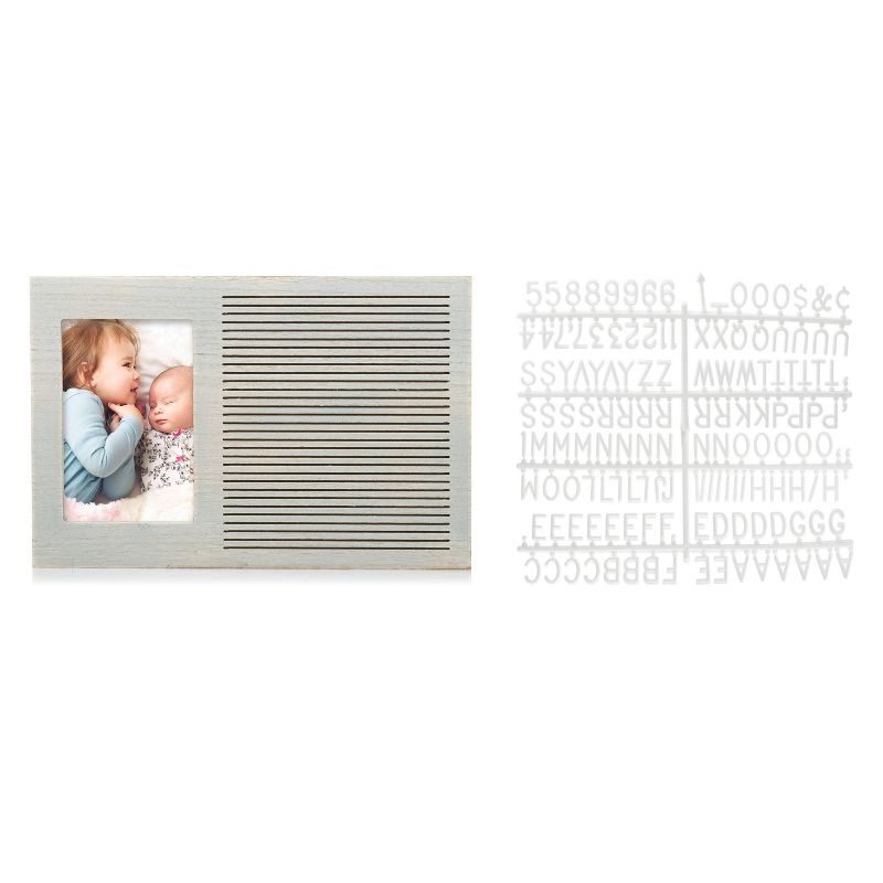 Pearhead Letterboard 4" x 6" Photo Frame