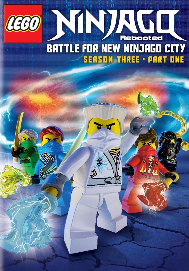 LEGO Ninjago Rebooted: Battle for New Ninjago City - Season Three, Part One (DVD)