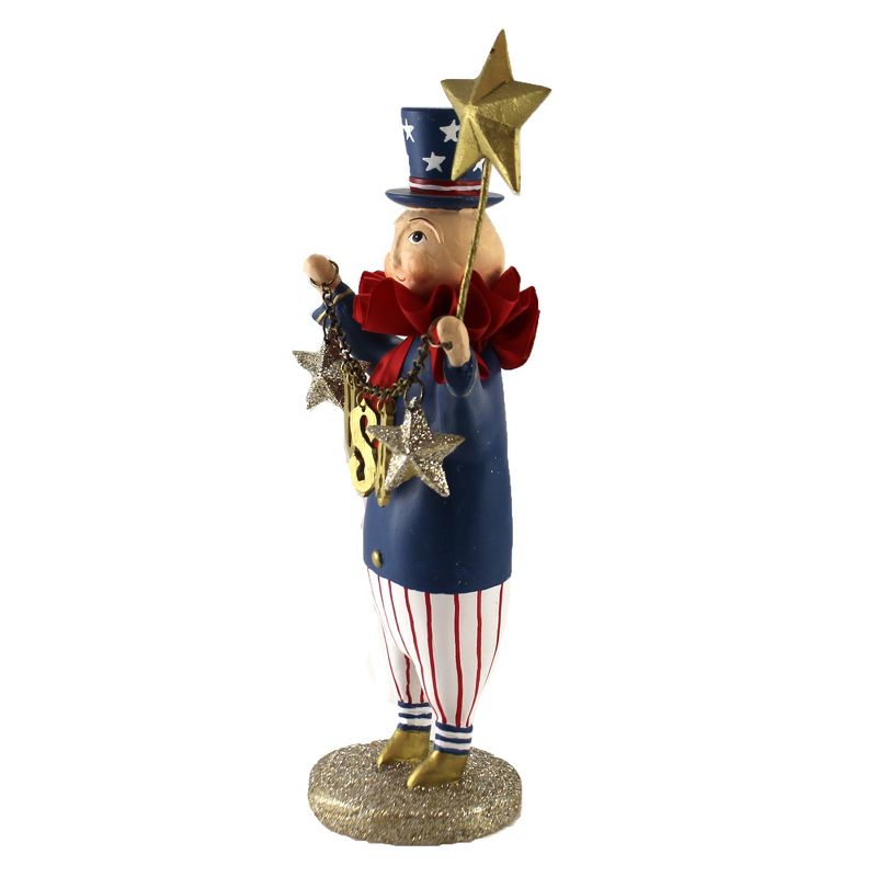 Heather Myers 9.5" Patriotic Sam Usa Red White And Blue  -  Decorative Figurines