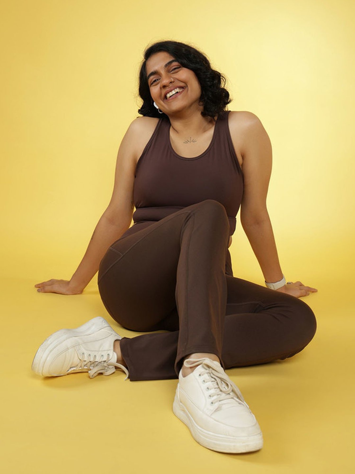 BlissClub Brown The Ultimate Flare Pants - Tall