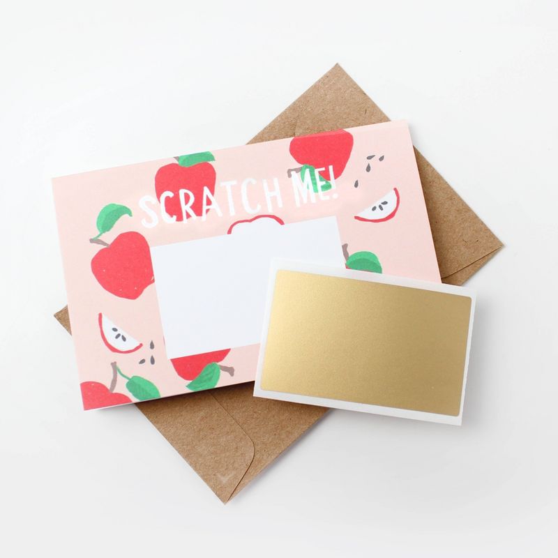 Teacher Scratch Off Mini Note Cards