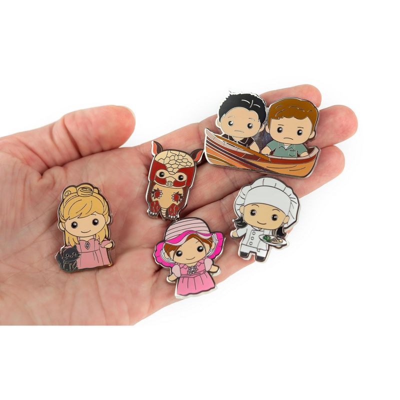 Friends Exclusive Chibi Characters 5-Piece Enamel Pin Set