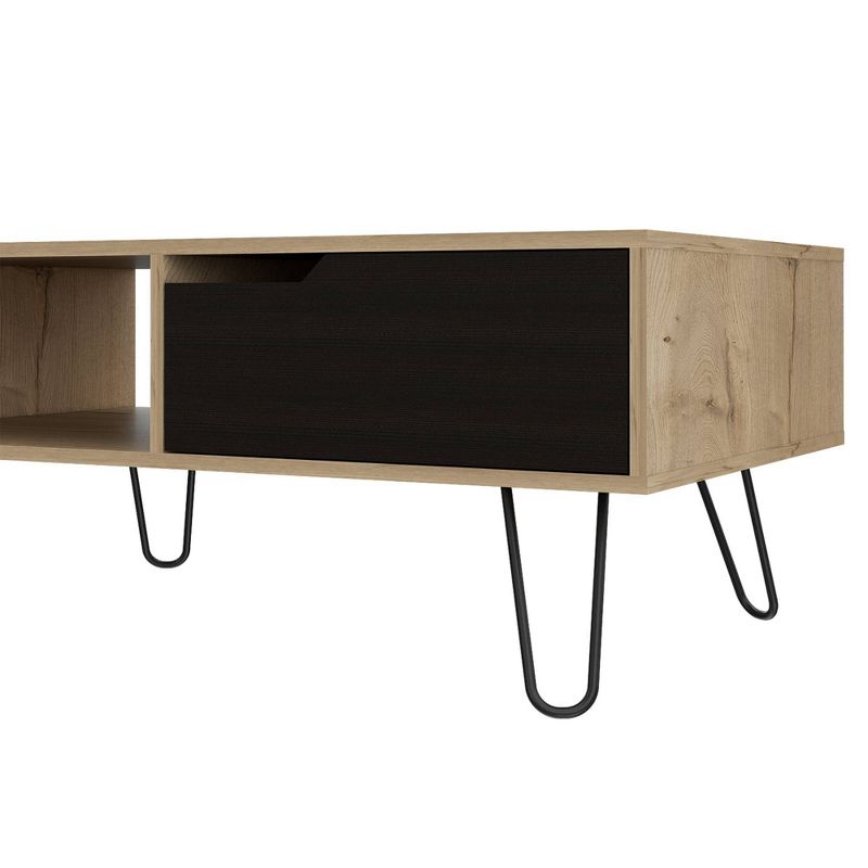 Aster Cubicle Coffee Table Light Wood - RST Brands