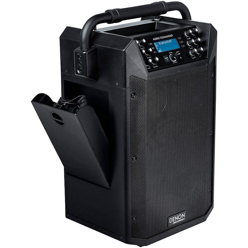 Monoprice SSW-10 Powered Slim 10 Inch Subwoofer - Black | 150 Watt, Low Profile, Powerful Amp, Low pass