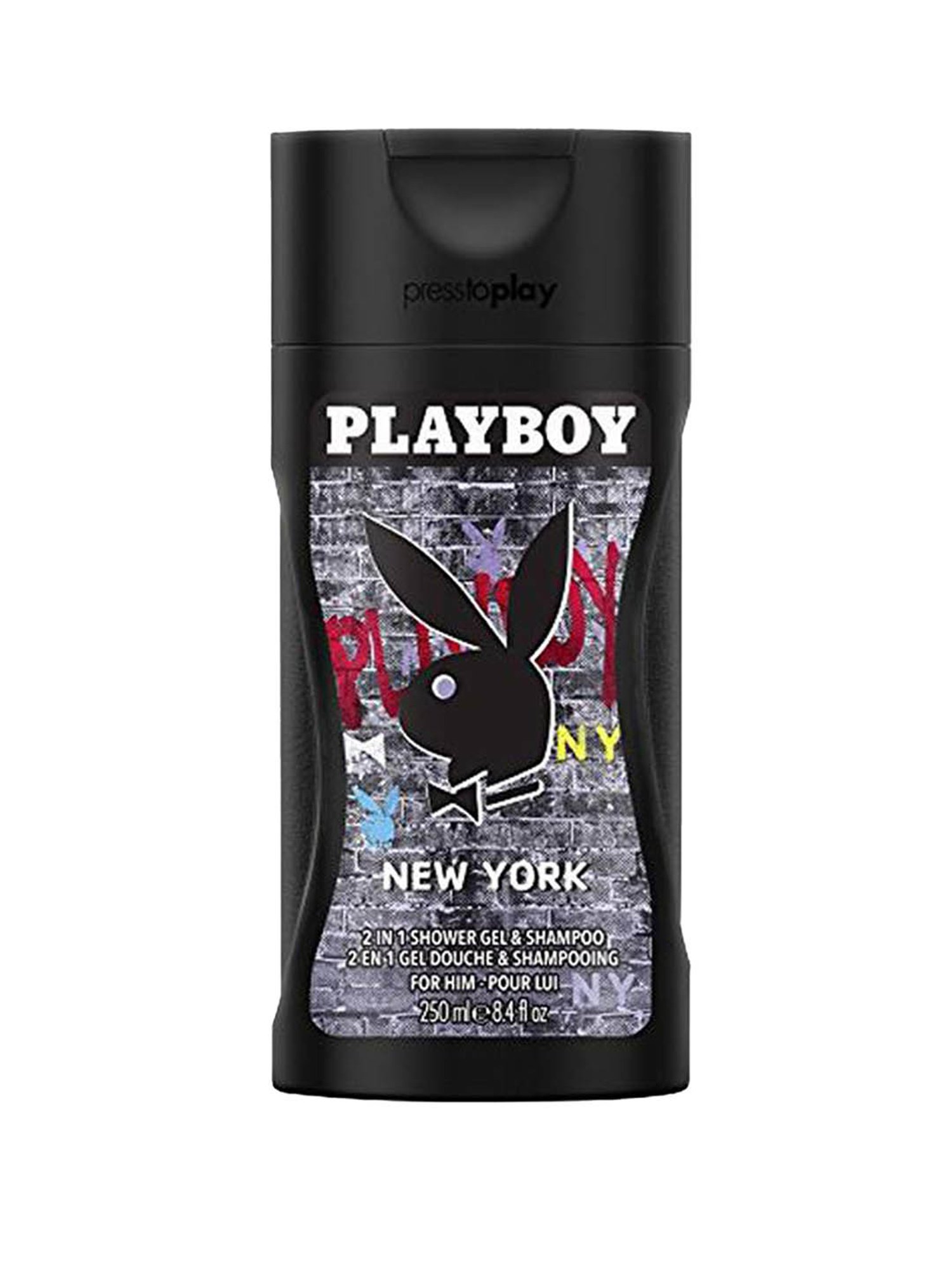Playboy VIP Men, Generation and New York Shower Gel and Shampoo for Men Combo