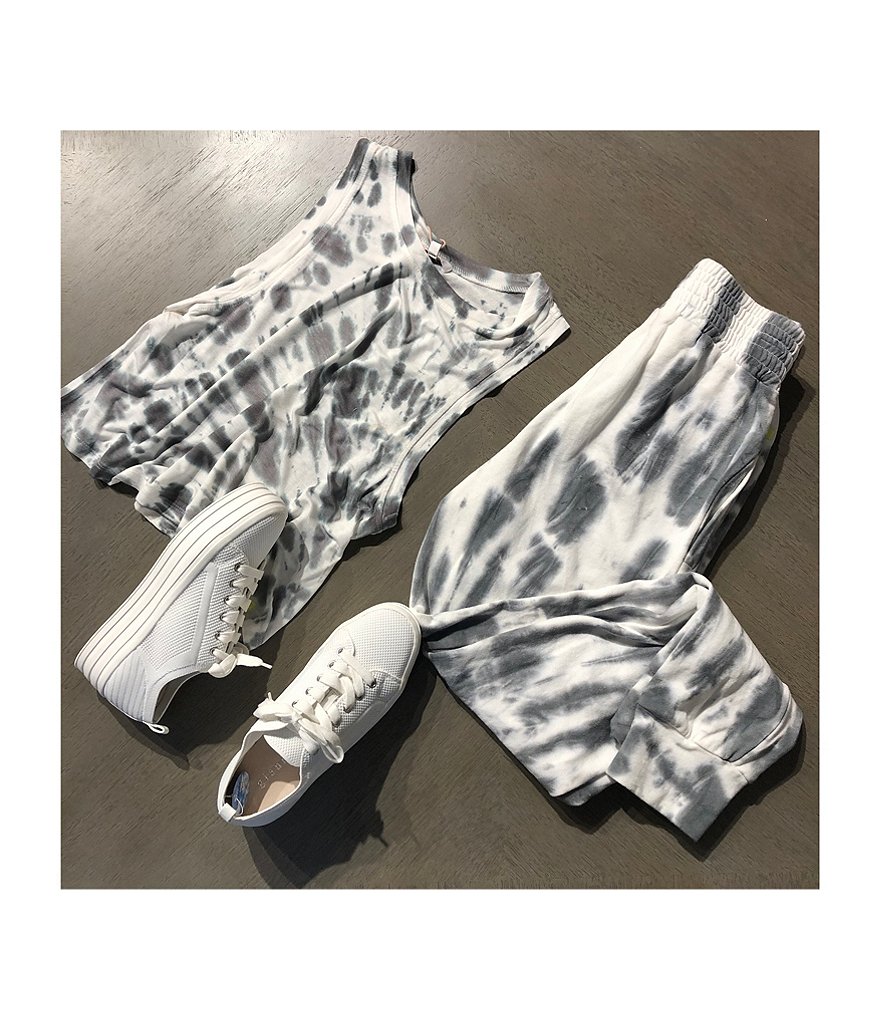 GB Coordinating Tie-Dye Jogger Pants