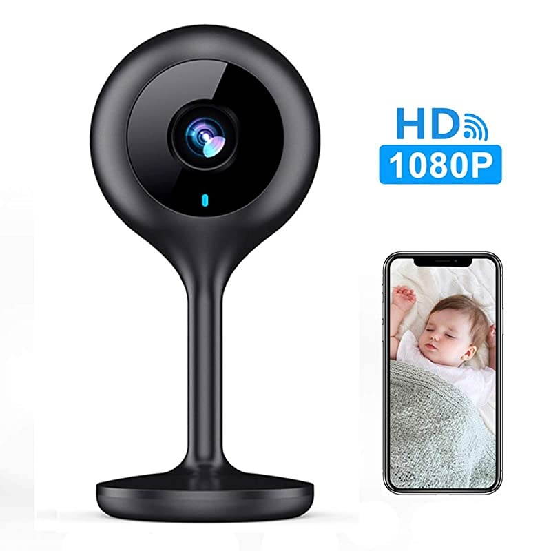 Security Camera WiFi IP Home CameraR2C 1080P HD Baby Monitor Wireless Pet Camera with AI Human Sound Detection Free Cloud Included 2Way AudioWorks with Alexa PanTilt Night Vision