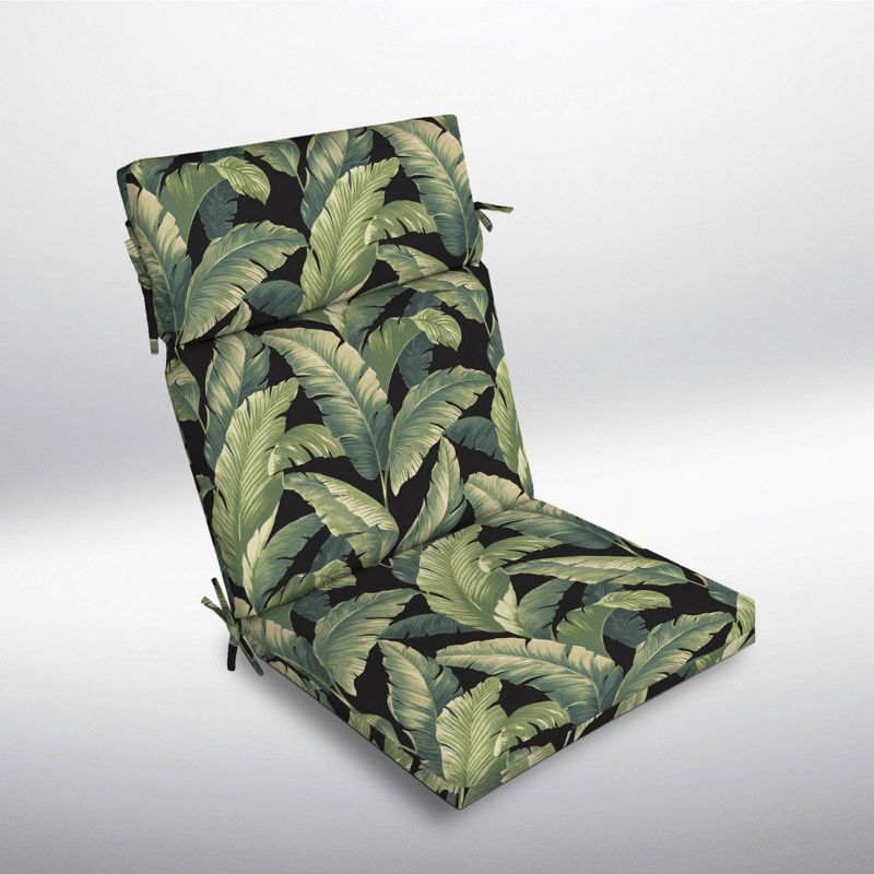 Cebu Cartridge Outdoor Chair Cushion Onyx - Arden Selections