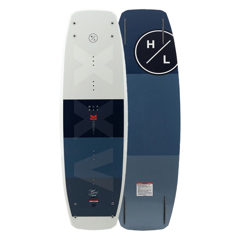 Hyperlite 91000000  High Performance Lightweight 2020 144 Murray Pro Shaun's Signature Model Wakeboard, White and Blue