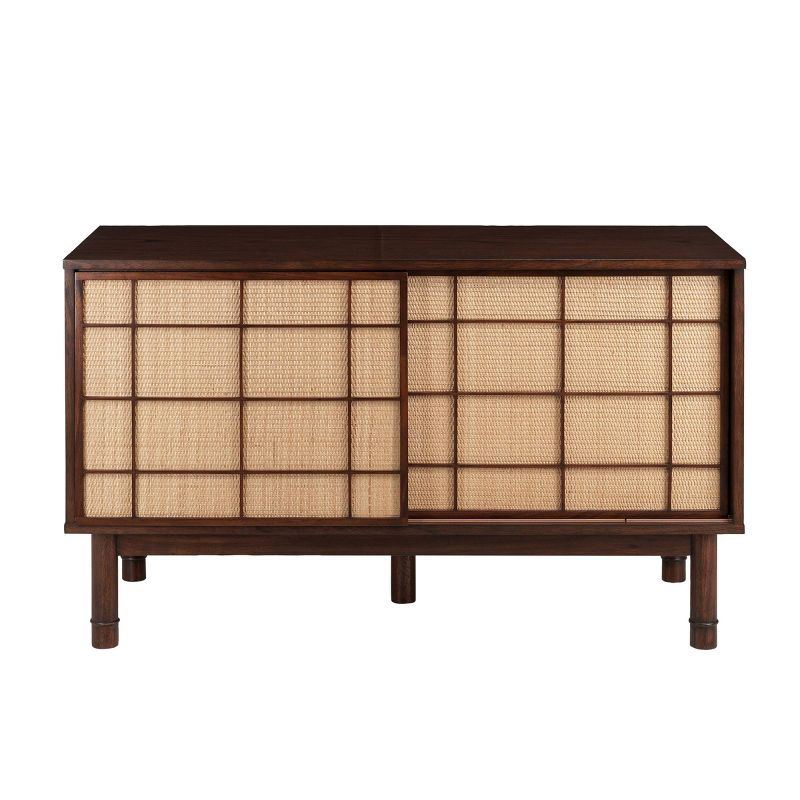 Yoko 2 Door Media Console Natural - Hopper Studio