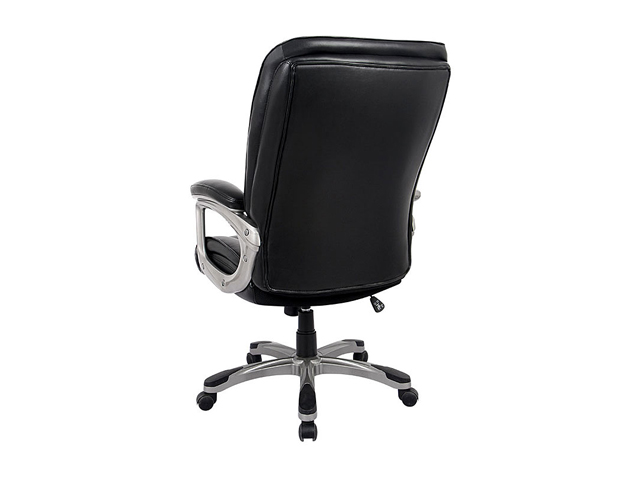 RIMIKING Ergonomic Memory Foam Executive Office Chair - Adjustable Height Built-in Lumbar Support Tilt Angle Computer Desk Chair, Swivel Thick Padded for Comfort