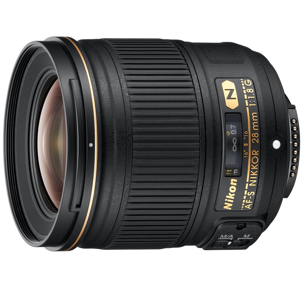 Nikon 28mm f/1.8 G AF-S Lens 2203