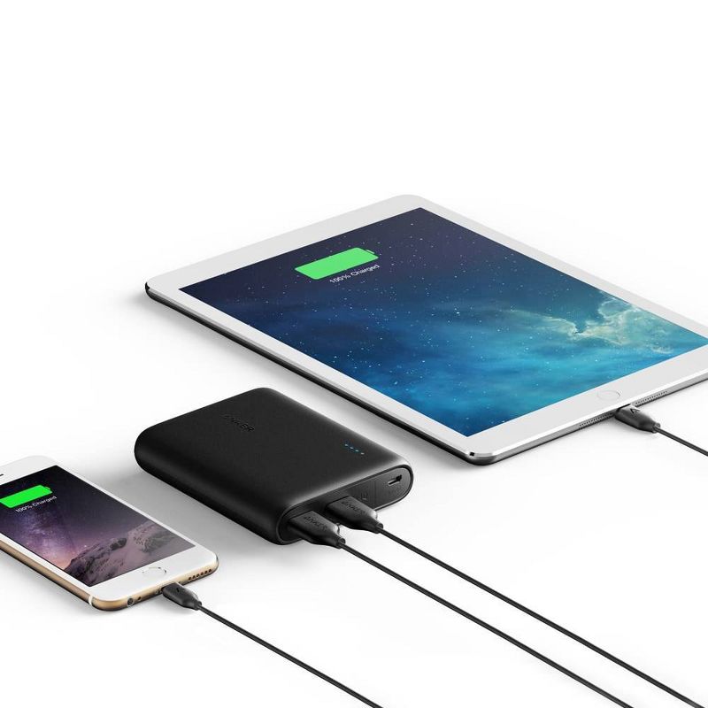 Anker PowerCore 10400mAh 2-Port Power Bank - Black