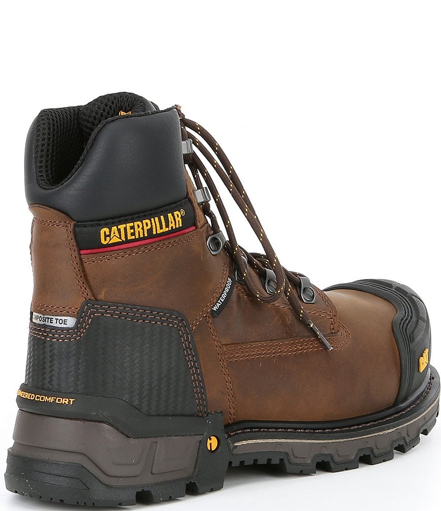 Cat Footwear Men's Excavatorxl 6#double; Waterproof Composite Toe Work Boot