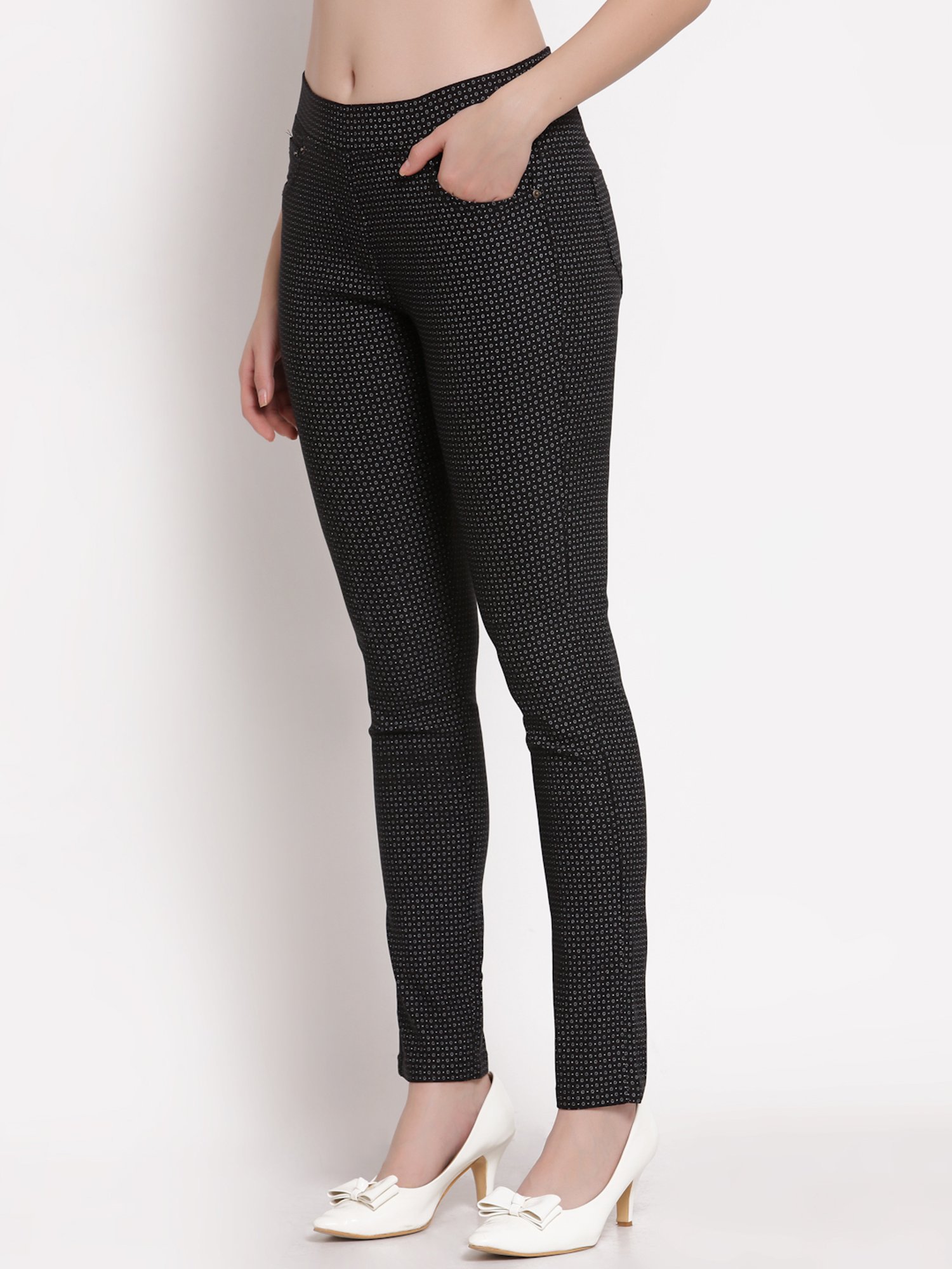 Westwood Black Skinny Fit Jeggings