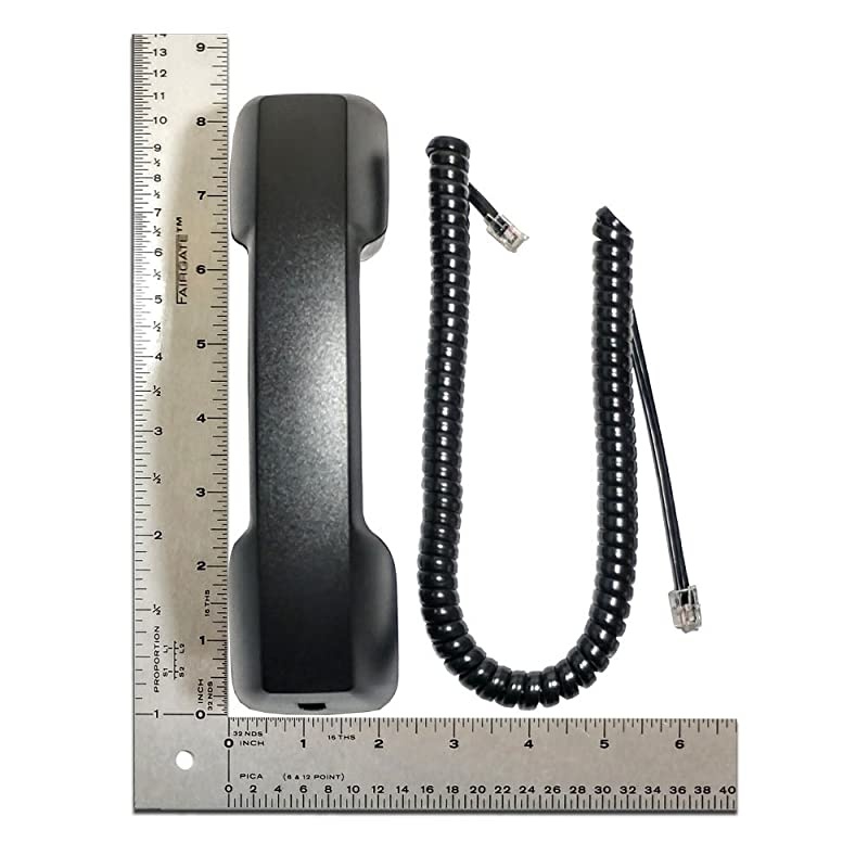 Compatible Handset for KXT7000T7100T7200T7300T7400T7600 with 9ft Curly Cord Model PQJX2PM409Z