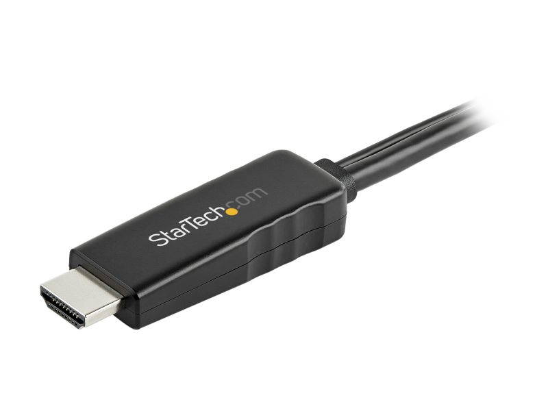 StarTech.com HD2MDPMM2M 6.6 ft. (2 m) HDMI to Mini DisplayPort Cable - 4K 30 - USB-Powered - Mac & Windows - Active Video Cable Adapter (HD2MDPMM2M)